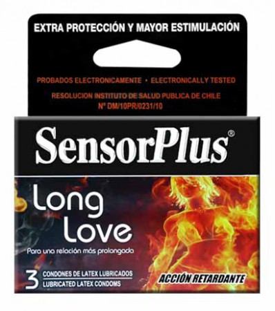Sensor Plus - Long Love retardante
